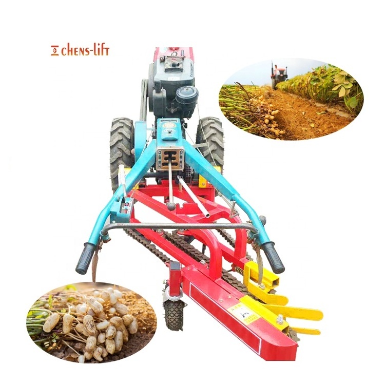 Small peanut harvester machine price in sri lanka mini tractor mounted combine groundnut harvesting picker peanut harvester