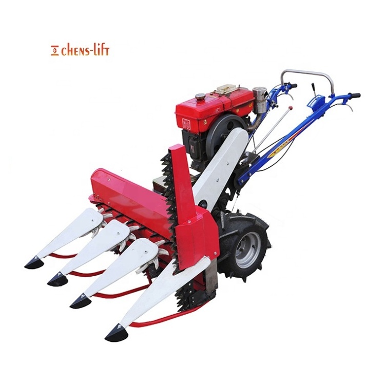 Tractor mounted wheat rice reaper binder harvester mini paddy reaper for sale