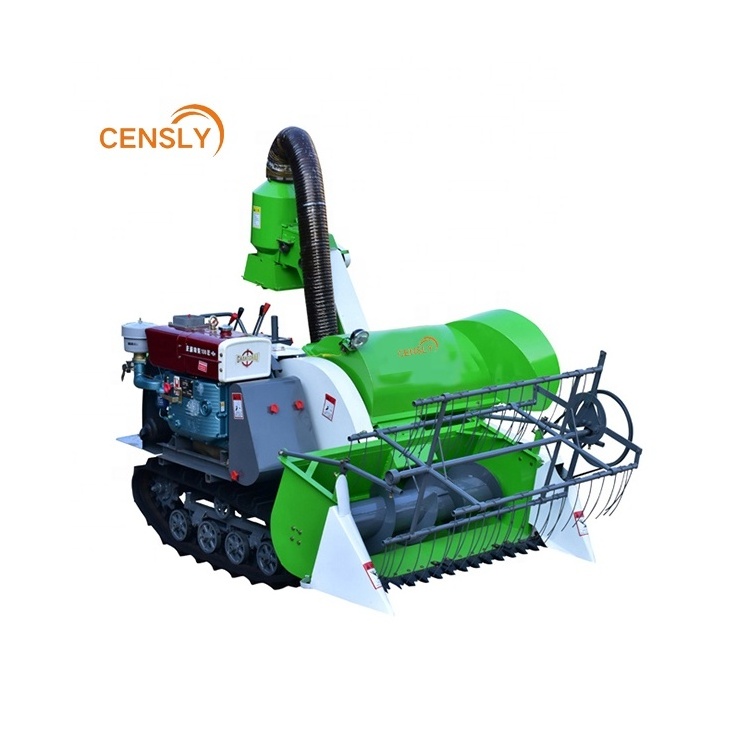 Rice harvesting tool machine paddy mini wheat rice barley oats harvester combine machine pakistan