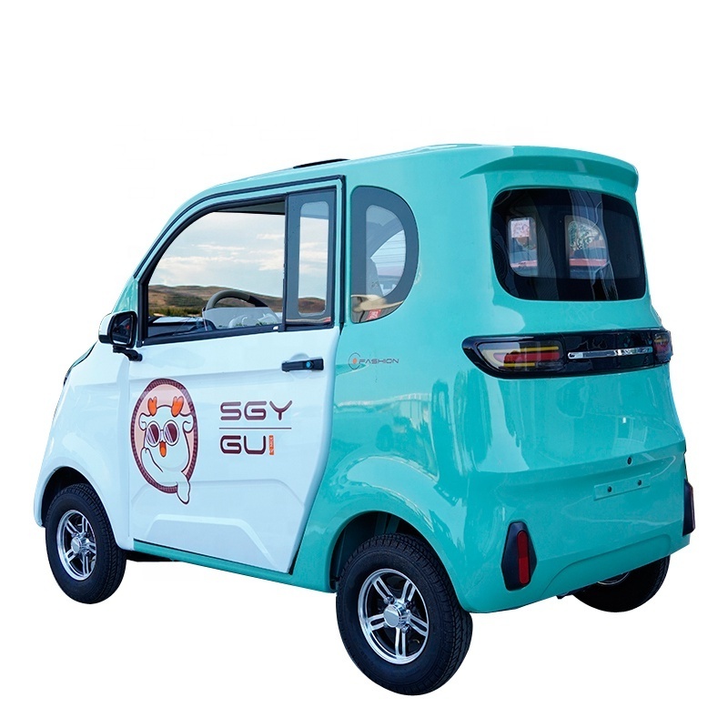 Solar car electric vehicle in wheel electric motor hub ev for car small 2 seater electric cars for adult in pakistan