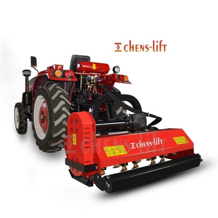 CHENS-LIFT smart commercial slope mower track made in China cortador de grama 4wd tractor driven PTO lawn mowers imports German