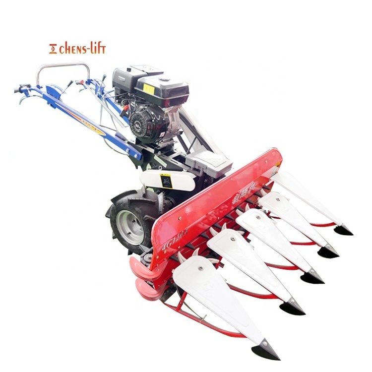 Tractor mounted wheat rice reaper binder harvester mini paddy reaper for sale