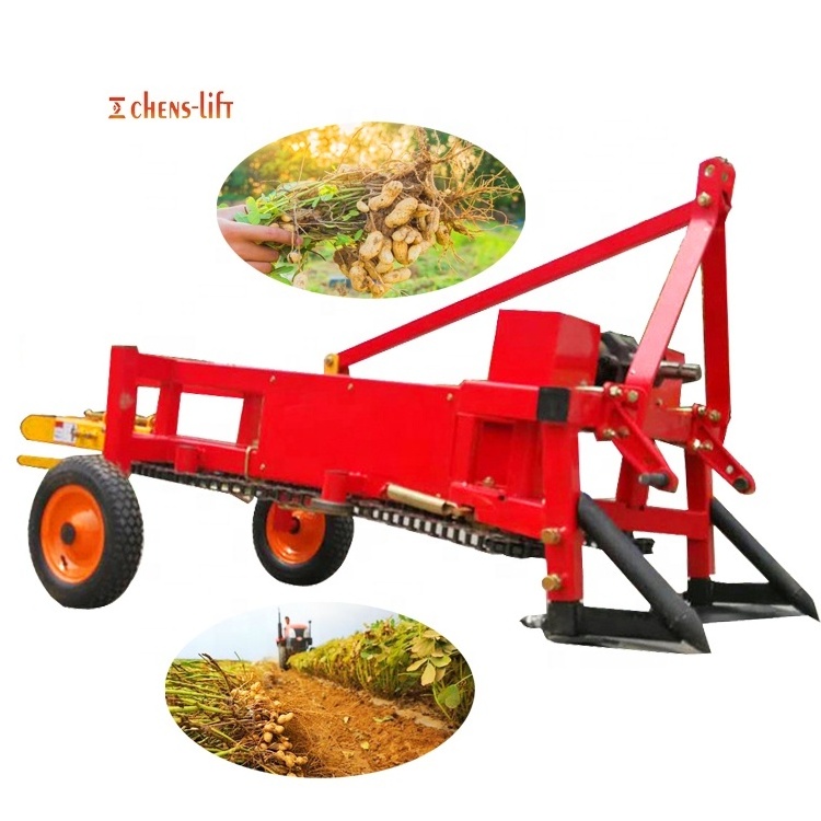 Small peanut harvester machine price in sri lanka mini tractor mounted combine groundnut harvesting picker peanut harvester