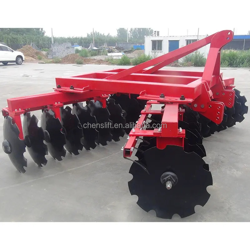 Disc harrow plough for tractor agricultural inplement 4ft spare parts gradas de disco rastra de discos agricola disk harrow