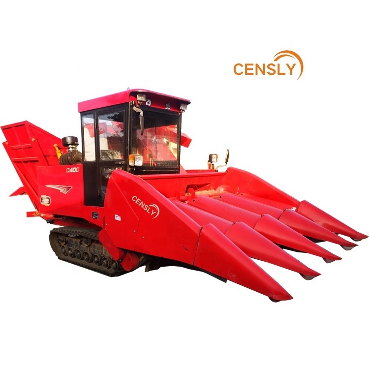 fresh sweet corn cob combine harvester crawler corn pasture forage reaper maize silage for green feed corn harvester