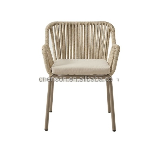 Wholesale Table and Chair Set Garden Furniture  Rope Outdoor Garden Chair for sale