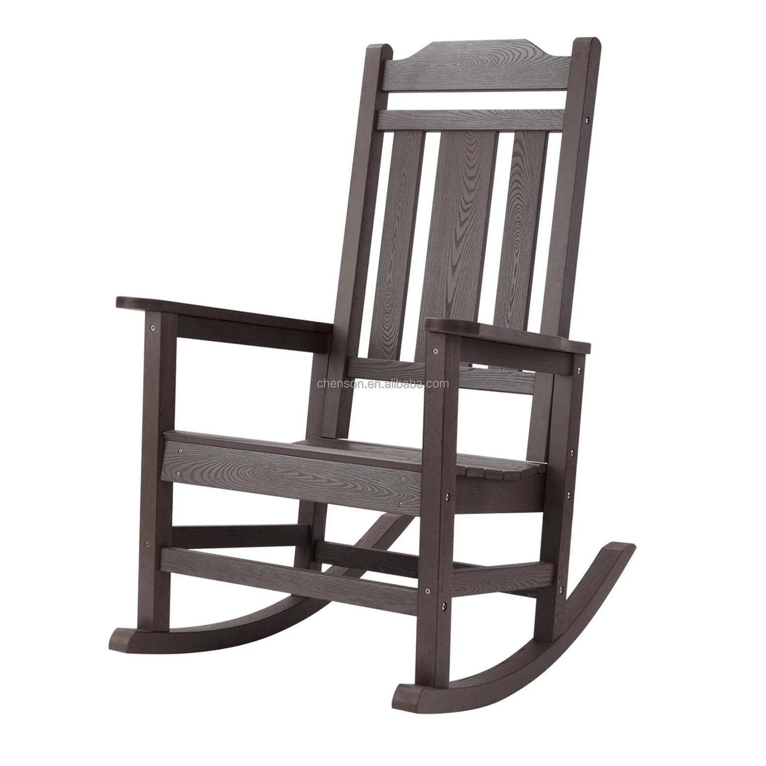 Garden Furniture Plastic Wood Beach Adirondack Rocking Chair