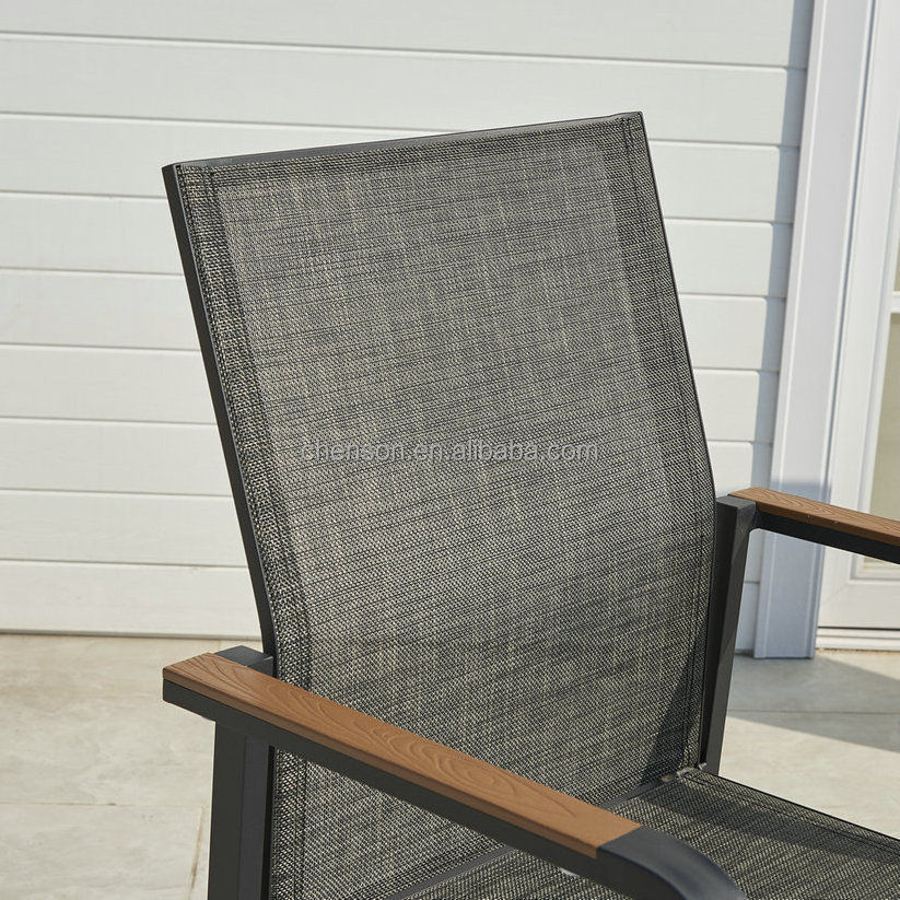 Hotel Outdoor Furniture Poolside Dining Sling Chair