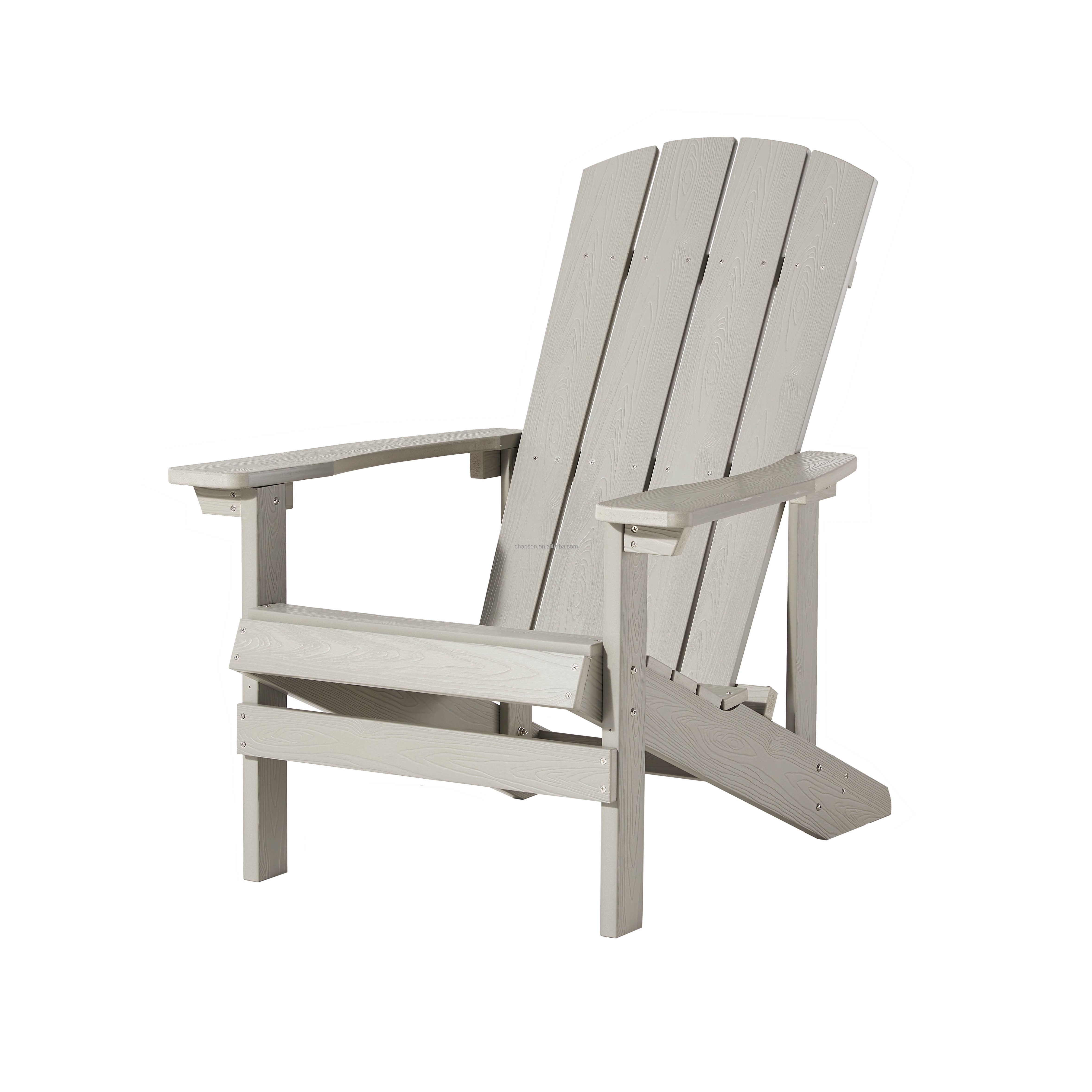 Ivory Color Adirondack Chair Plastic Chair Classic US Style Chair