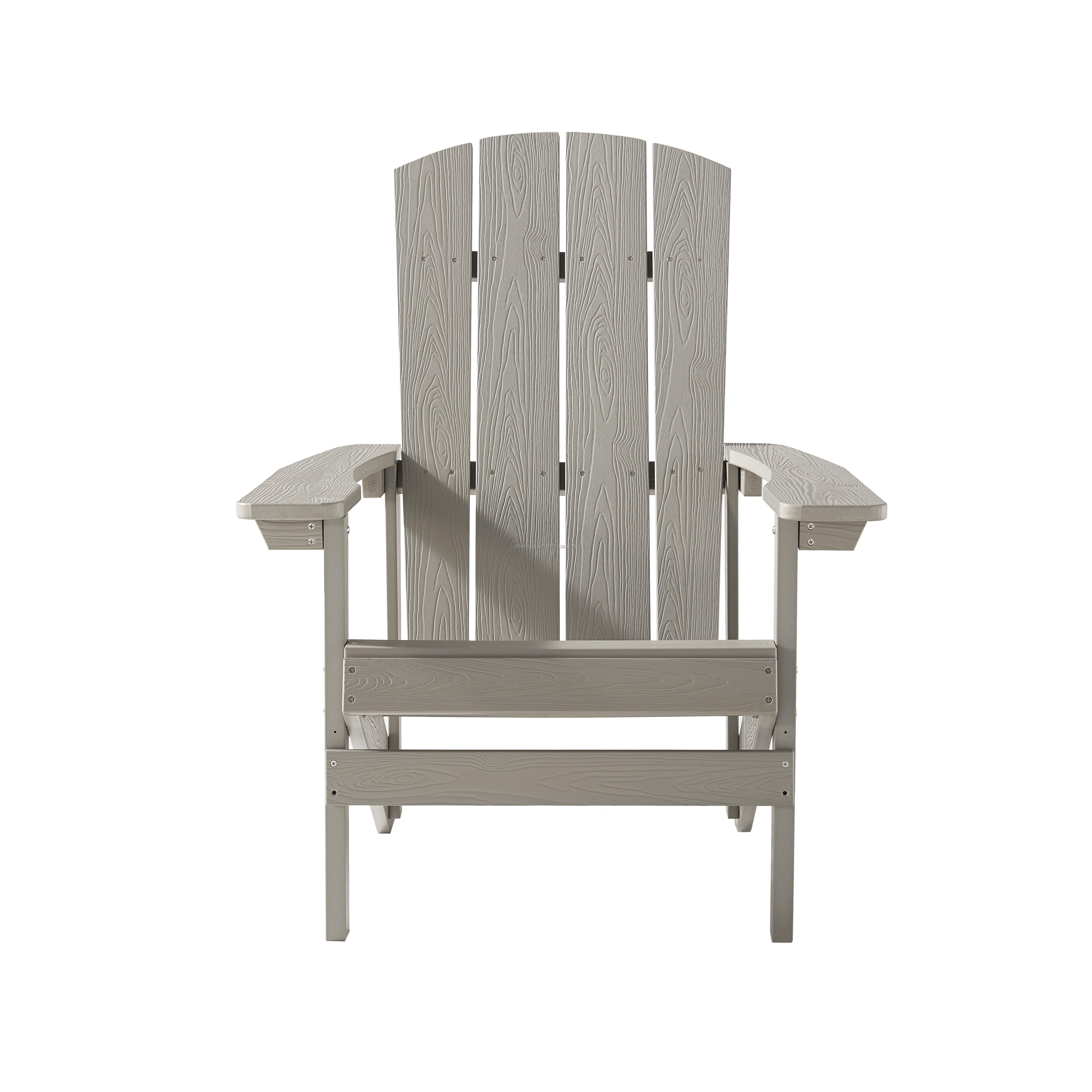 Ivory Color Adirondack Chair Plastic Chair Classic US Style Chair