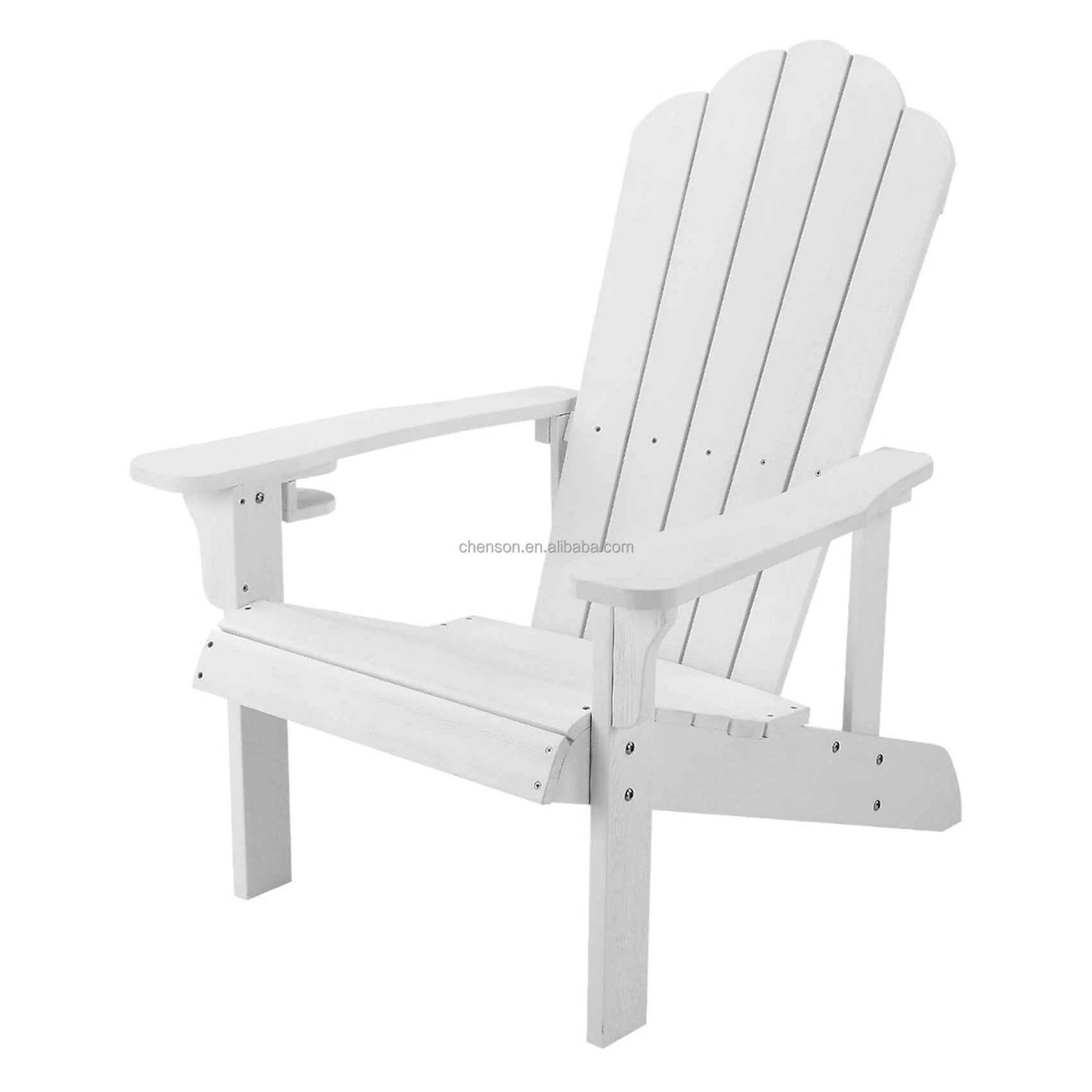 Mail Packing PS Plastic Wood Adirondack Chair in KD Structure Low Price Leisure Beach Chair