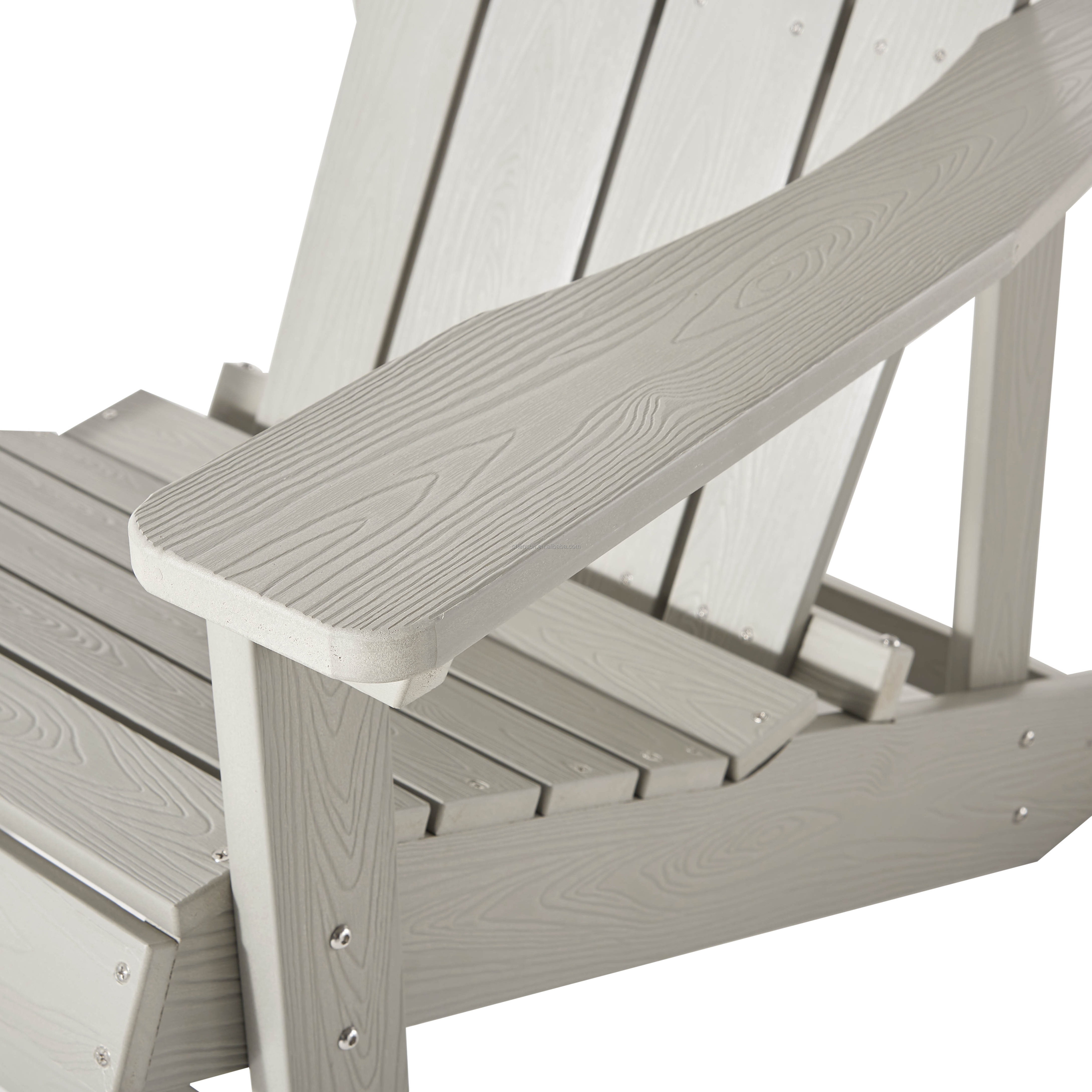 Ivory Color Adirondack Chair Plastic Chair Classic US Style Chair