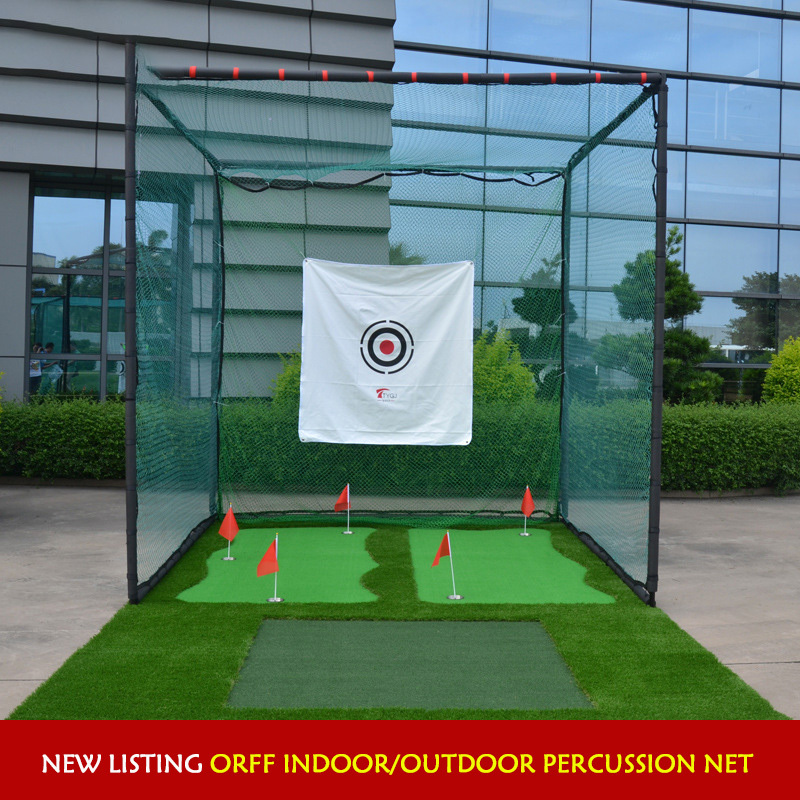 3*3*3m golf practice net batting cage indoor swing practice