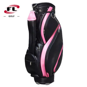 Factory direct sales PU material wear-resistant waterproof ladies golf bag