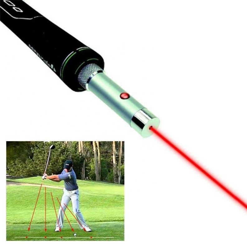 Golf swing trainer flat swing trainer with 3 batteries Golf accessories Golf Putter Pointer