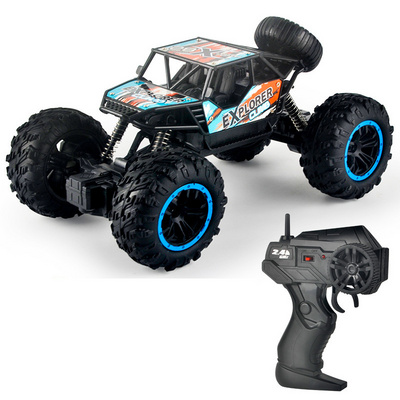 2.4G Monster Trucks Crawler TPR Non-slip Wheel Uphill Off-road Vehicle Rock Climbing Remote Control Toys Rc Car For Kids