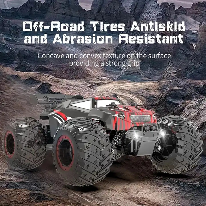 Jjrc Q105 15km/h Radio Remote Control Toys Spring Damping Monster Trucks Off-road Vehicle Rock Climbing High Speed Rc Car