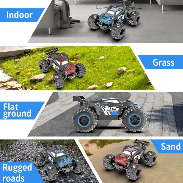 Jjrc Q105 15km/h Radio Remote Control Toys Spring Damping Monster Trucks Off-road Vehicle Rock Climbing High Speed Rc Car