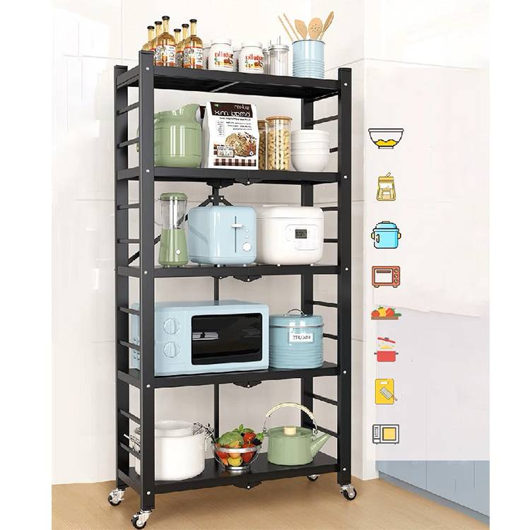 stainless steel fold down aluminum holder kitchen folding display shelf cart folding shelf with mesh