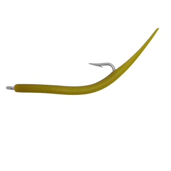 Trolling Fishing eel Jig Hook With Rubber Tube Mustad Sea eel Hook