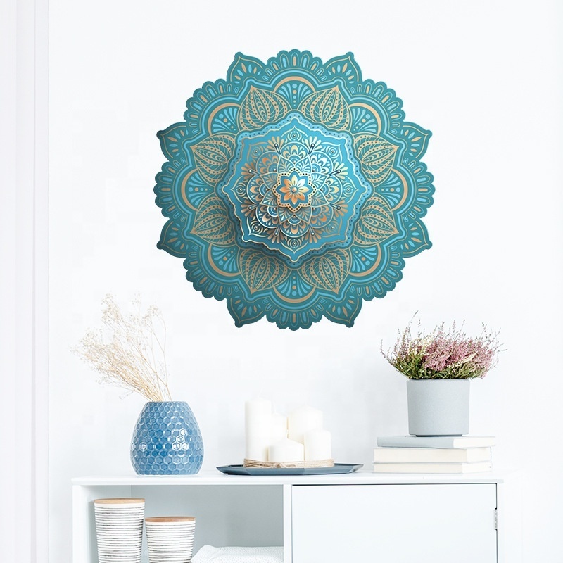 30x90cm Ramadan Kareem Mandala Decoration Wall Stickers Decals Home Room Accessories Islamic Wall Art Furniture Sticker