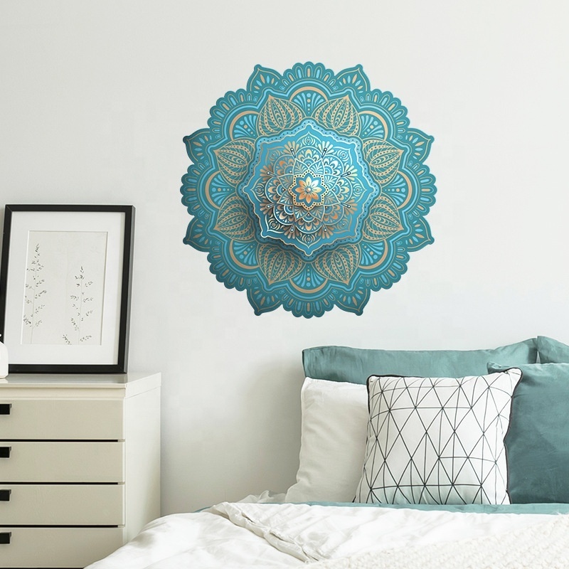 30x90cm Ramadan Kareem Mandala Decoration Wall Stickers Decals Home Room Accessories Islamic Wall Art Furniture Sticker