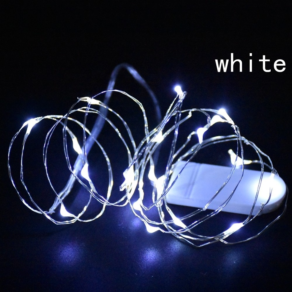 2M Fairy Light LED Copper Wire String Lights Outdoor Garland Wedding Light For Home Christmas Garden Holiday Decoration