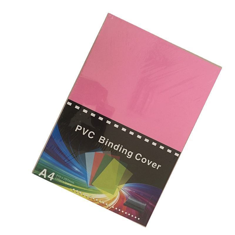 Wholesale 150 130 Microns Plastic PET PVC Book Cover A4 PVC Binding Cover Transparent A4 PVC Sheet