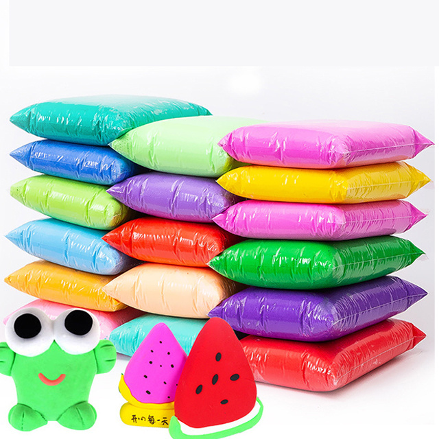 2024 HOT SALE  light clay 500 gram 36 colors Soft Super Light Clay Modeling Air Dry Polymer Clay For DIY Handmade Toys