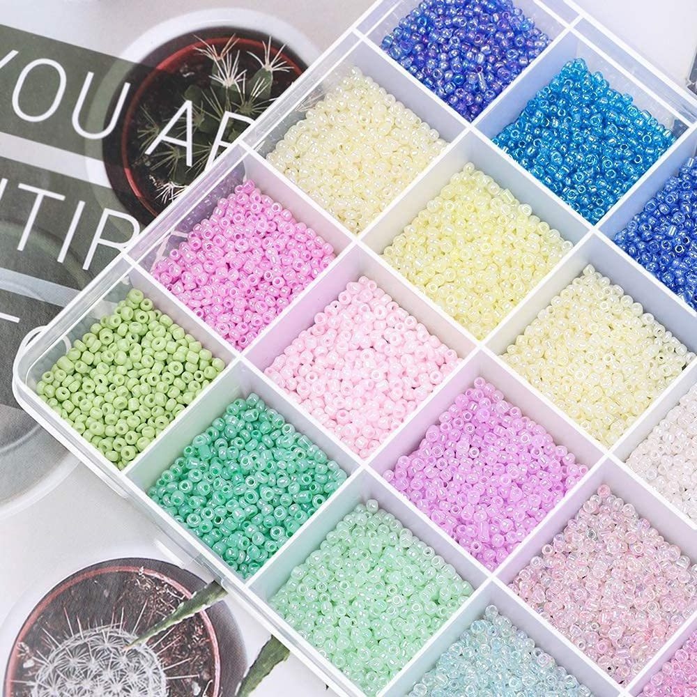 High quality 24 colored hama beads box set diy perler beads 3mm