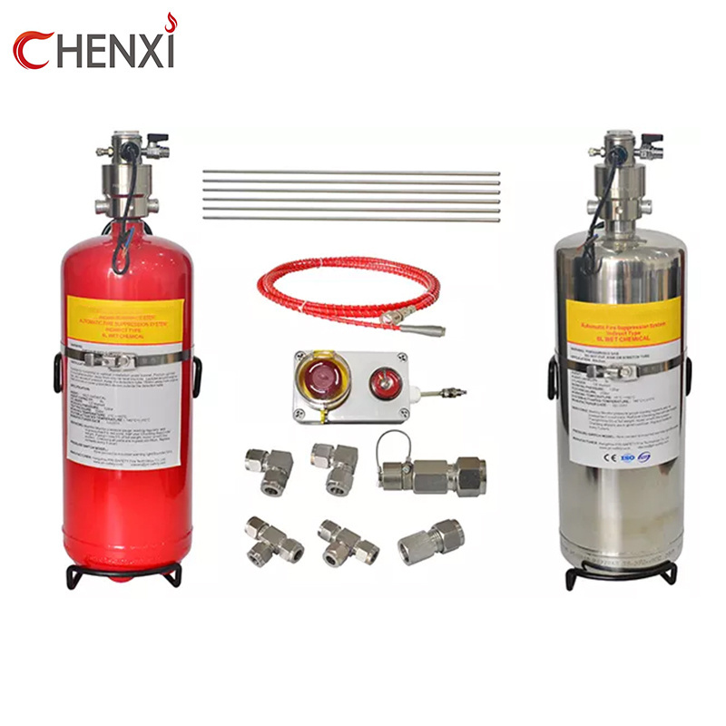 Automatic Kitchen Fire Suppression System Equipment Tube/Cabinet Type