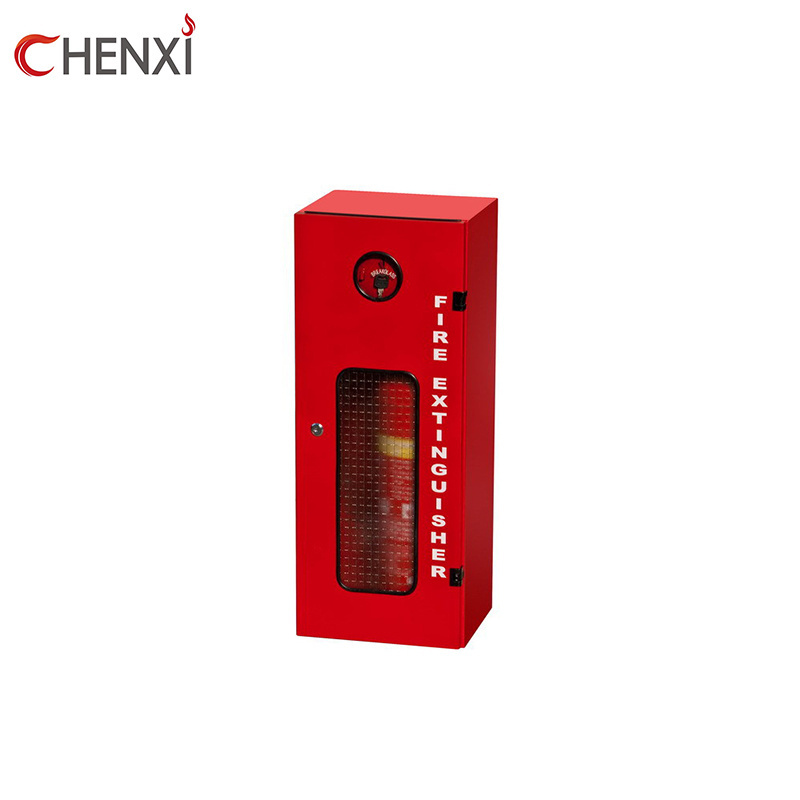 LPCB standard fire fighting extinguisher/hose reel/hydrant/fire hose cabinet box cheap for sale