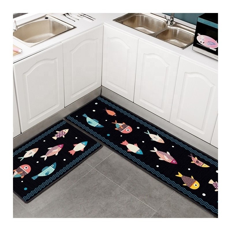 Anti Slip Eco-friendly Shoe Sanitizing Mat Kitchen Long Area Rug Carpet