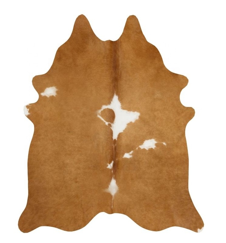 Cowhide Rug for Living Room Non Slip Animal Print Area Rug Cow Hide Print Carpet for Western Home Decor