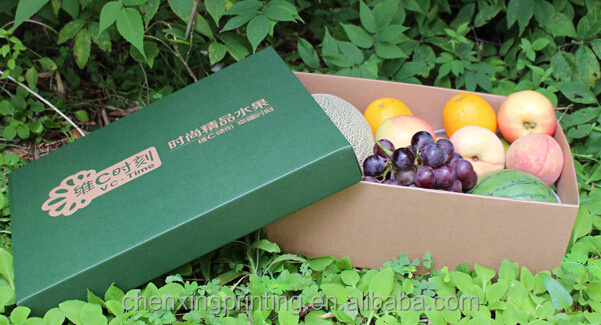 Customized Cardboard Cartaon Box Tomato and vegetable Packaging Corrugated Carton Box