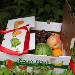 Customized Cardboard Cartaon Box Tomato and vegetable Packaging Corrugated Carton Box