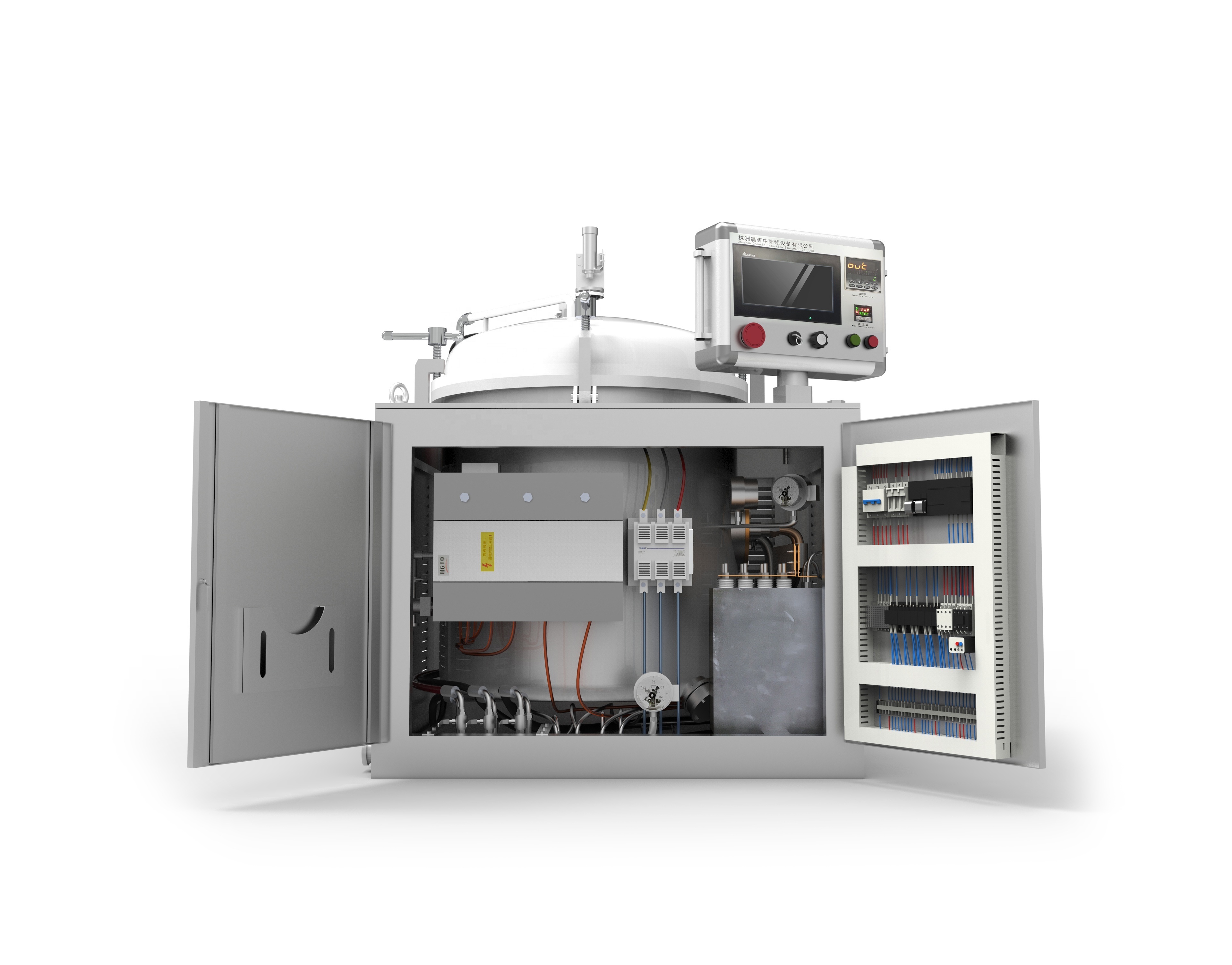 CE ISO lab Graphitization furnace 3000 degrees induction furnace for graphite purification VGCF and carbon nanotube purify