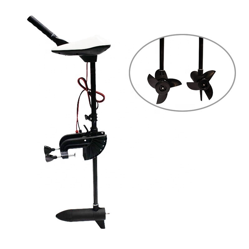 wholesale cheap motor 56 lbs small Electric Trolling Motor Outboard With Mounting Bar Kayak Accessories