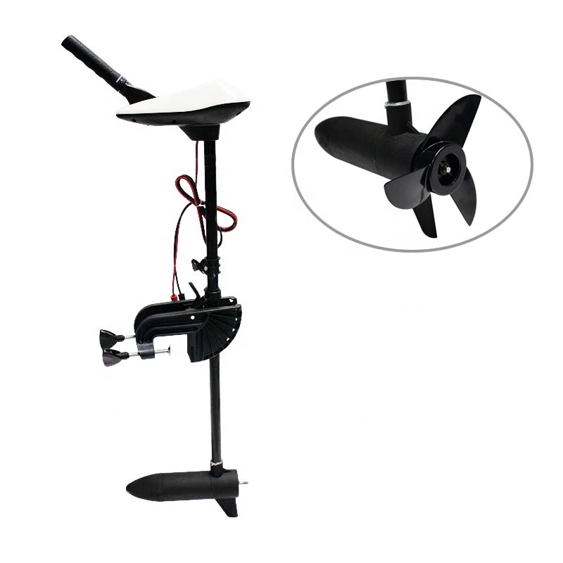 wholesale 46 lbs small Electric Trolling Motor Outboard With Mounting Bar Kayak Accessories