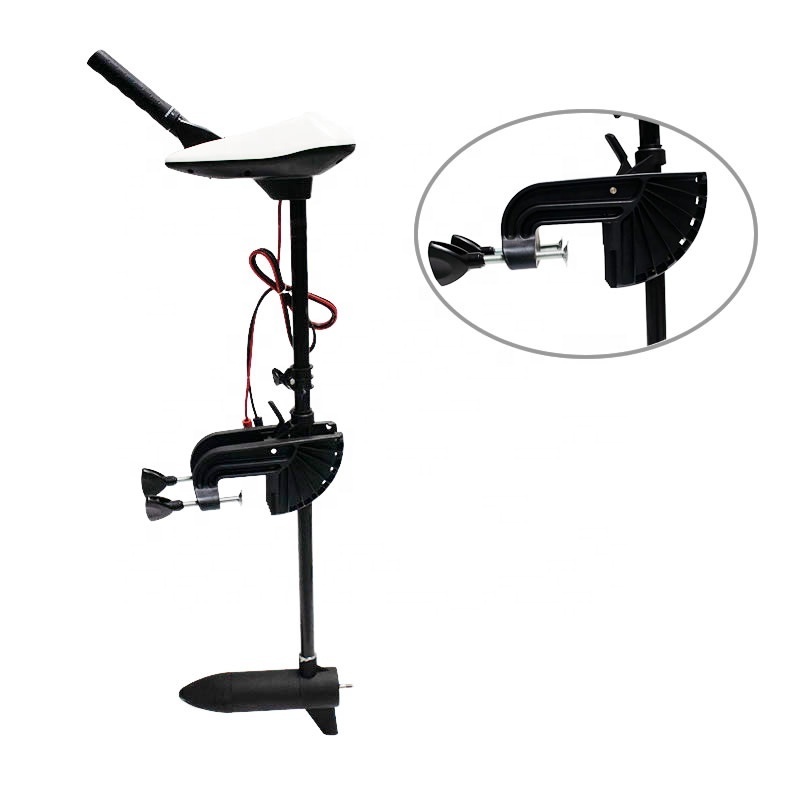 wholesale 46 lbs small Electric Trolling Motor Outboard With Mounting Bar Kayak Accessories