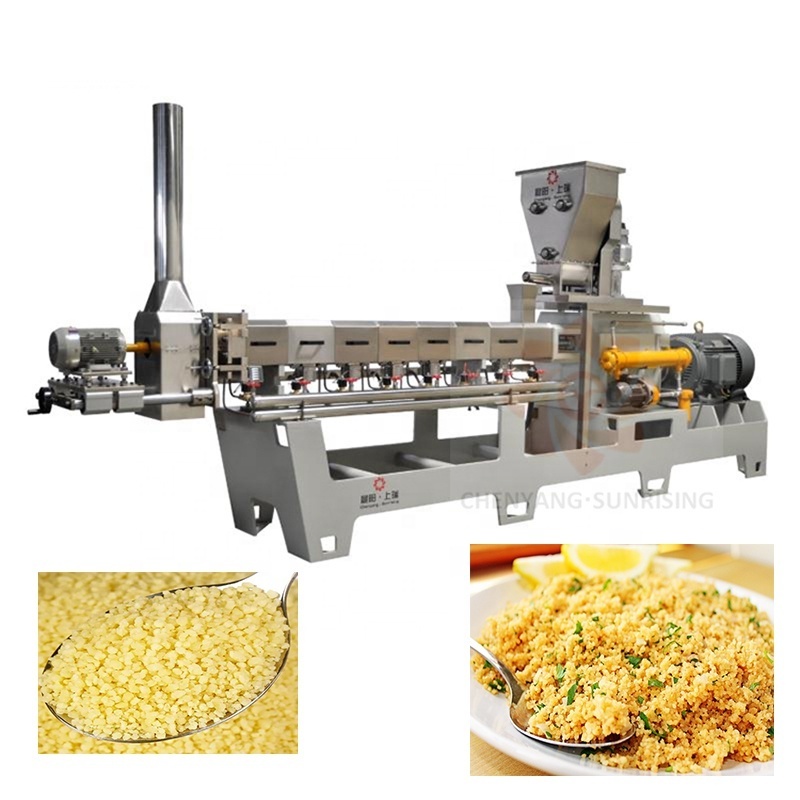 Stainless steel FRK fortified artificial rice automatic couscous making machine