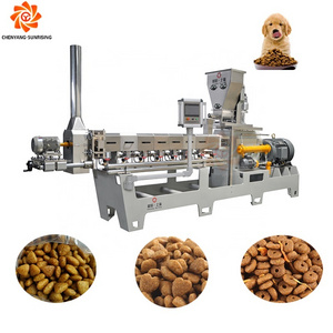 Big capacity 1000-5000kg/h manufacturing dry pet food production line cat dog food equipment