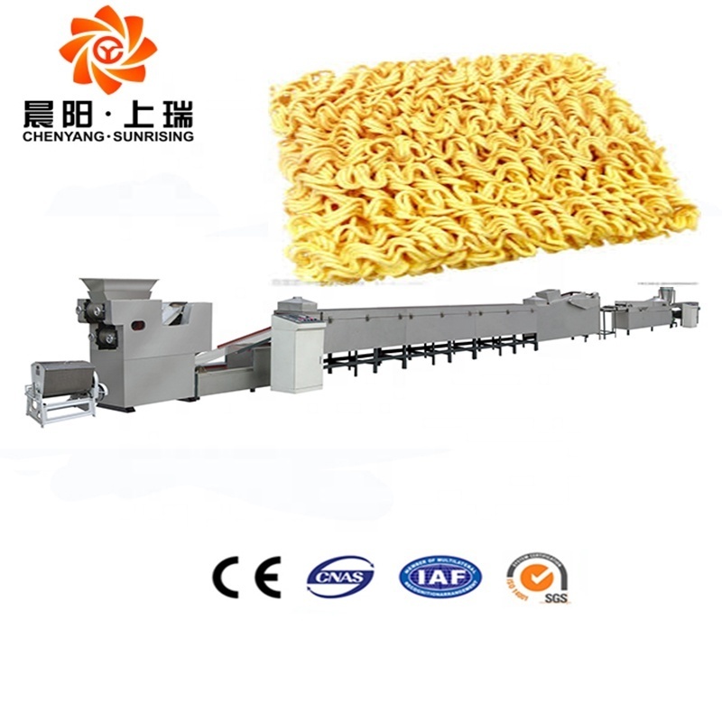 Automatic fried instant noodles processing making machine production line