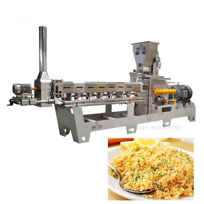 Stainless steel FRK fortified artificial rice automatic couscous making machine