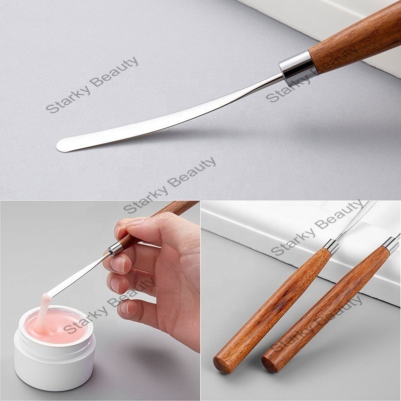 multifunctional nails Glue Mixing Rod ODM OEM crystal beads rhinestones picking tool stainless steel stick