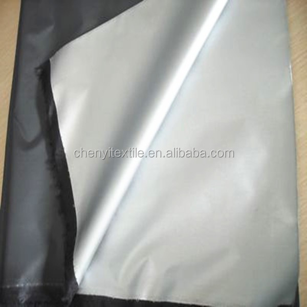 190t waterproof silver coated umbrella fabric