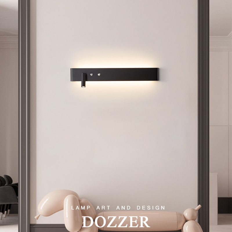 Modern Living Room/Bedroom/Washing room Sconce Black LED Wall Lamp/Lights