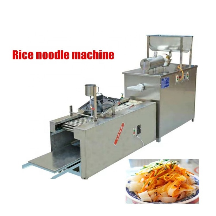 Fresh cold noodle machine line rice noodles roll steamer machine