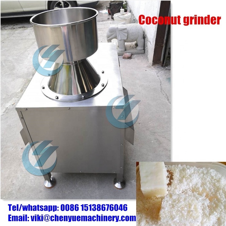 Stainless steel grated coconut making machine coconut meat crusher coconut powder grinder