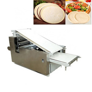 Pizza crust making machine / Arabic pita tortilla bread / automatic pizza dough base forming